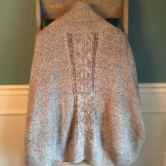 Brixon Ivy Corneli Cowl Neck Poncho - Picture 5 of 6